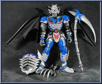 Lightning Bat from Mystic Knights of Tir Na Nog - Evil Sentinels manufactured by Bandai [Loose]