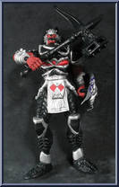 Rock Wolf from Mystic Knights of Tir Na Nog - Evil Sentinels manufactured by Bandai [Loose]