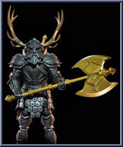 Bronze Dwarf from Mythic Legions - Legion Builder Reinforcements manufactured by Four Horsemen [Loose]