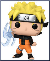 Naruto Uzumaki (Rasenshuriken) (Glows in the Dark) from Naruto - Pop! Vinyl Figures manufactured by Funko [Loose]