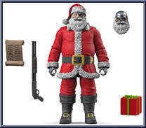 Cyborg Santa Action Figure