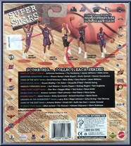 Allen Iverson from NBA Superstars - 99/00 Season manufactured by Mattel [Back]