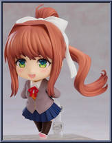 Monika from Nendoroid - Doki Doki Literature Club! manufactured by Good Smile Company [Loose]