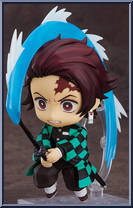 Tanjiro Kamado from Nendoroid - Demon Slayer: Kimetsu no Yaiba manufactured by Good Smile Company [Loose]