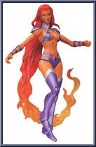 Starfire from New 52 - Red Hood and the Outlaws manufactured by DC Collectibles [Loose]