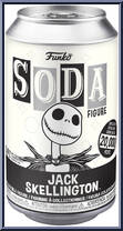 Jack Skellington (Chase) from Nightmare Before Christmas - Soda manufactured by Funko [Front]