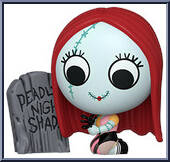 Sally (Gravestone) from Nightmare Before Christmas - Mystery Minis manufactured by Funko [Loose]