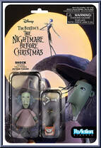Shock from Nightmare Before Christmas - ReAction Figures manufactured by Funko [Front]