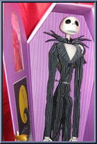 Jack Skellington (Pink Lavender Coffin) (Open Mouth) from Nightmare Before Christmas - 16" Coffins manufactured by Jun Planning [Loose]