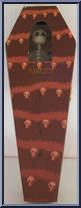 Pajama Jack (Brown Skull Coffin) from Nightmare Before Christmas - 12" Coffins manufactured by Jun Planning [Front]