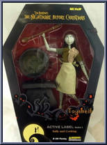 Sally and Cooking from Nightmare Before Christmas - Active Label manufactured by Jun Planning [Front]