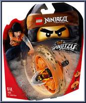 Cole from Ninjago - Spinjitzu Masters manufactured by Lego [Front]