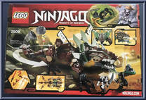 Earth Dragon Defense from Ninjago - Masters of Spinjitzu manufactured by Lego [Back]