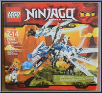 Ice Dragon Attack from Ninjago - Masters of Spinjitzu manufactured by Lego [Front]