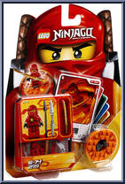 Kai from Ninjago - Spinner Sets manufactured by Lego [Front]