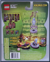 NRG-Zane from Ninjago - Spinner Sets manufactured by Lego [Back]