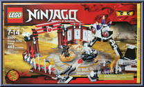 Ninjago Battle Arena from Ninjago - Masters of Spinjitzu manufactured by Lego [Front]