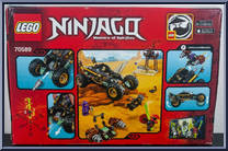 Rock Roader from Ninjago - Day of the Departed manufactured by Lego [Back]