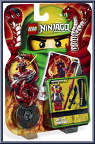 Samurai X from Ninjago - Spinner Sets manufactured by Lego [Front]
