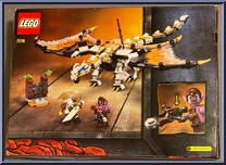 Wu's Battle Dragon from Ninjago - Master of the Mountain manufactured by Lego [Back]