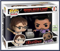 Michael Bolton & Samir from Office Space - Pop! Sets manufactured by Funko [Front]