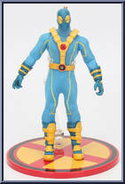 Deadpool (Blue / Yellow) from One:12 Collective - Marvel manufactured by Mezco [Loose]