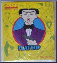 Dick Tracy vs Flattop Boxed Set from One:12 Collective - Dick Tracy manufactured by Mezco [Back]