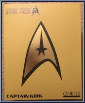 Kirk from One:12 Collective - Star Trek manufactured by Mezco [Front]