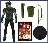 Green Arrow (Injustice 2) from Page Punchers - 7" Scale manufactured by McFarlane [Loose]