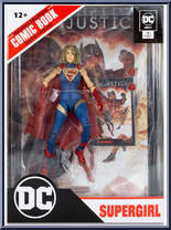Supergirl from Page Punchers - 7" Scale manufactured by McFarlane [Front]