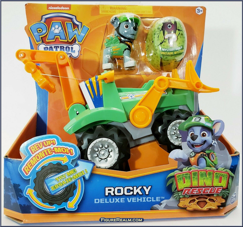 Rocky (Deluxe Vehicle) - Paw Patrol - Dino Rescue - Spinmaster Action ...