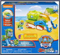 Rocky's Transforming Sea Patrol Vehicle with Bonus Sea Friend from Paw Patrol - Sea Patrol Vehicles manufactured by Spinmaster [Front]