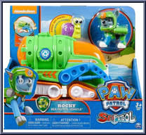 Rocky's Transforming Sea Patrol Vehicle with Bonus Sea Friend from Paw Patrol - Sea Patrol Vehicles manufactured by Spinmaster [Front]