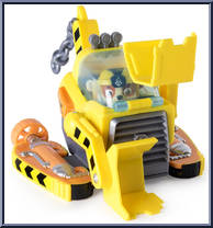 Rubble's Transforming Sea Patrol Vehicle from Paw Patrol - Sea Patrol Vehicles manufactured by Spinmaster [Loose]