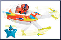 Zuma's Transforming Sea Patrol Vehicle with Bonus Sea Friend from Paw Patrol - Sea Patrol Vehicles manufactured by Spinmaster [Loose]