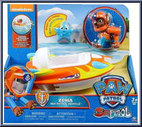 Zuma's Transforming Sea Patrol Vehicle with Bonus Sea Friend from Paw Patrol - Sea Patrol Vehicles manufactured by Spinmaster [Front]