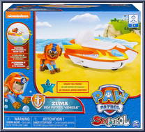 Zuma's Transforming Sea Patrol Vehicle with Bonus Sea Friend from Paw Patrol - Sea Patrol Vehicles manufactured by Spinmaster [Front]