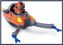 Zuma's Transforming Sea Patrol Vehicle from Paw Patrol - Sea Patrol Vehicles manufactured by Spinmaster [Loose]