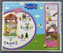 Tea in the Parlor from Peppa Pig - Basic Series manufactured by Jazwares [Back]