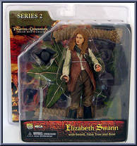Elizabeth Swann from Pirates of the Caribbean - Dead Man's Chest - Series 2 manufactured by Neca [Front]