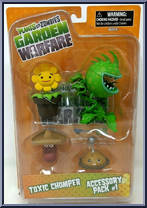 Toxic Chomper Accessory Pack #1 from Plants vs Zombies - Basic Series manufactured by Diamond Select [Front]