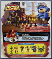 Axel from Power Players - Basic Series manufactured by Playmates [Back]