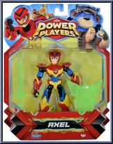 Axel from Power Players - Basic Series manufactured by Playmates [Front]