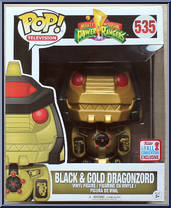 Dragonzord (Black & Gold) from Power Rangers - Pop! Vinyl Figures manufactured by Funko [Front]