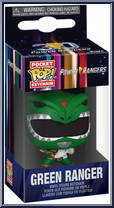 Green Ranger (30th Anniversary) from Power Rangers - Pop! Keychains manufactured by Funko [Front]