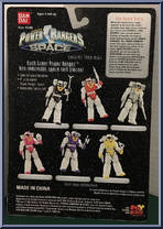 Lunar Red Power Ranger from Power Rangers in Space - Lunar Rangers manufactured by Bandai [Back]