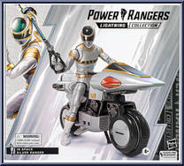 In Space Silver Ranger from Power Rangers Lightning Collection - In Space manufactured by Hasbro [Front]