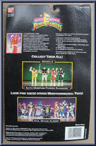 Black Ranger (Adam) from Power Rangers Mighty Morphin - Auto Morphin - Series 2 manufactured by Bandai [Back]
