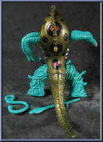 Devouring Snizard Lips from Power Rangers Mighty Morphin - Evil Space Aliens - Series 1 manufactured by Bandai [Loose]