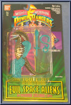 Devouring Snizard Lips from Power Rangers Mighty Morphin - Evil Space Aliens - Series 1 manufactured by Bandai [Front]
